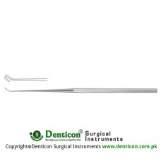Fisch Micro Dissector Angled to Right Stainless Steel, 15.5 cm - 6"